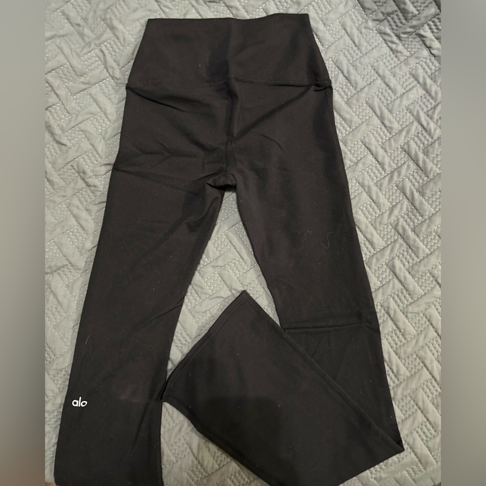 Alo Yoga High Waist Flare Yoga Pants